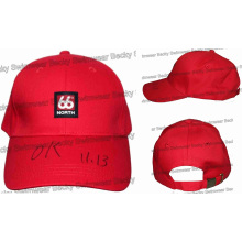 Hot personalizado 100% algodão Red Cap cor